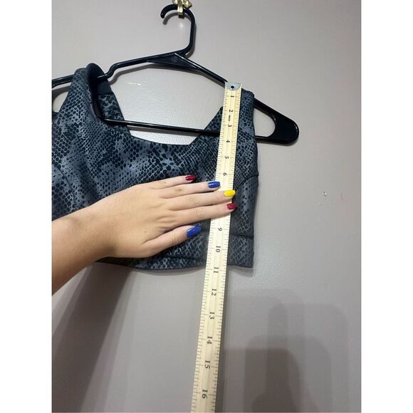 NWOT IVL Collective Snakeskin Crossbosy Straps Athlethic Sports Bra Women's 4 - Picture 6 of 10